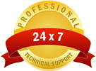 professional 24/7 support guarantee